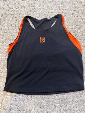 STRONG iD High Neck Racerback Tank With Shelf Bra